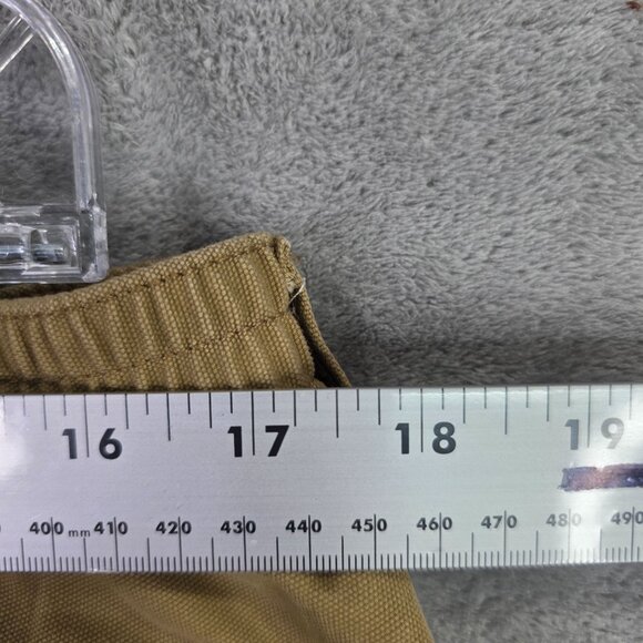 Mens Red Head Tan Cargo Shorts 100% Cotton Elastic Waist Utility Pockets Size 36 - Picture 6 of 9